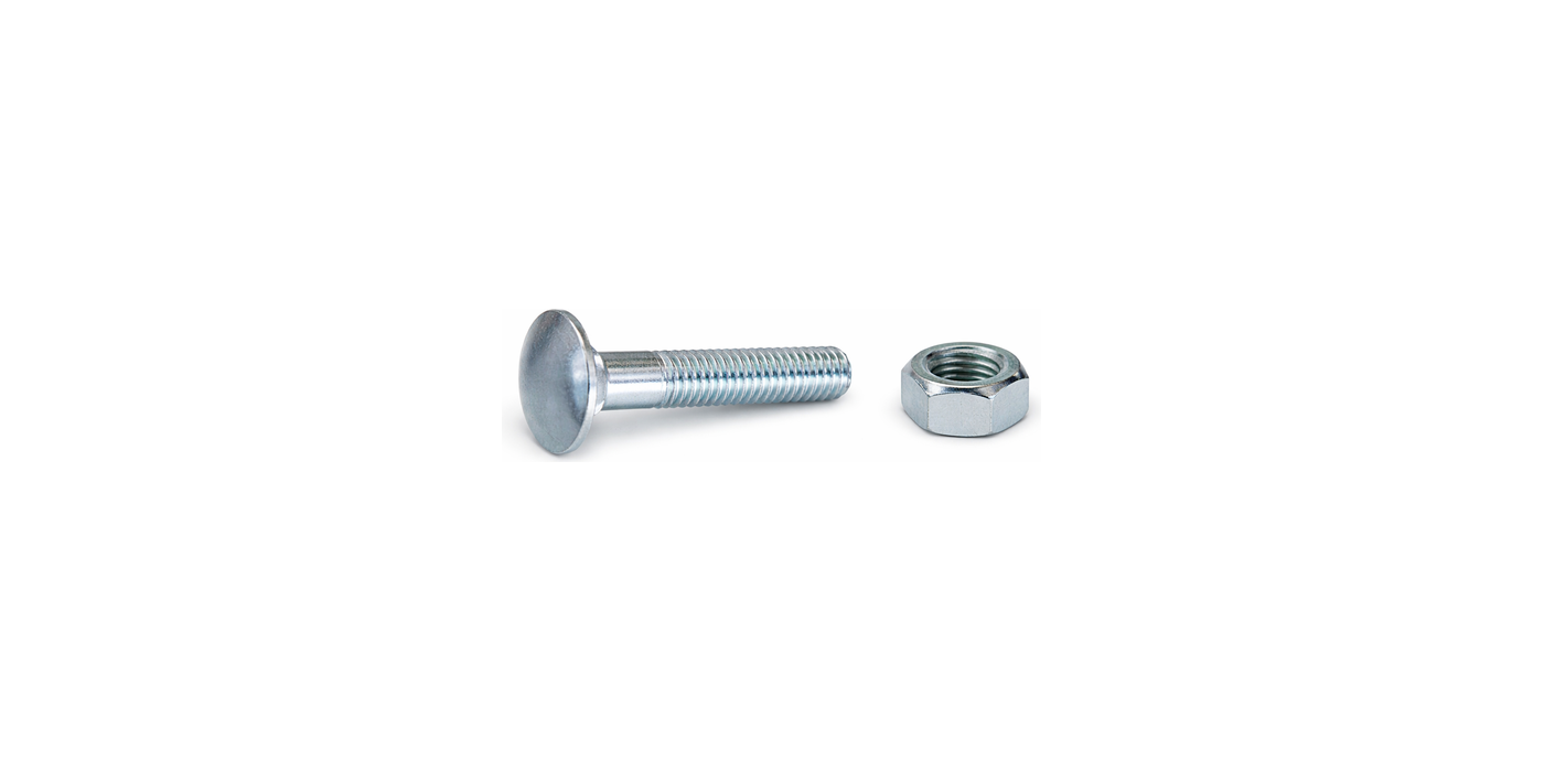 Bolt and Nut Cup Head Galv