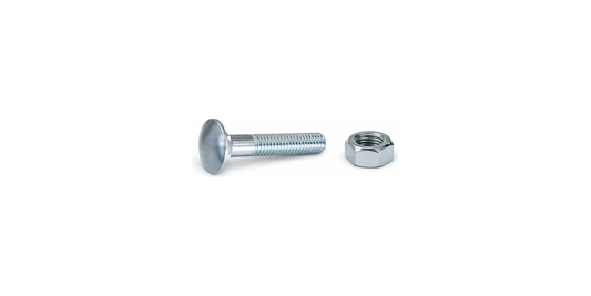 Bolt and Nut Cup Head Galv