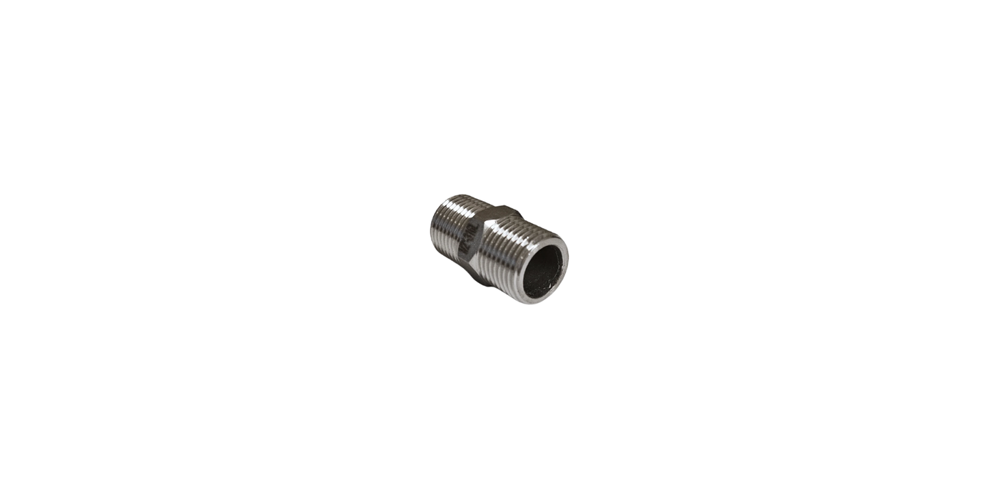 Nipple STST Hex BSP