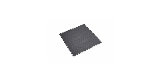 Mat Interlocking Stud PVC Black